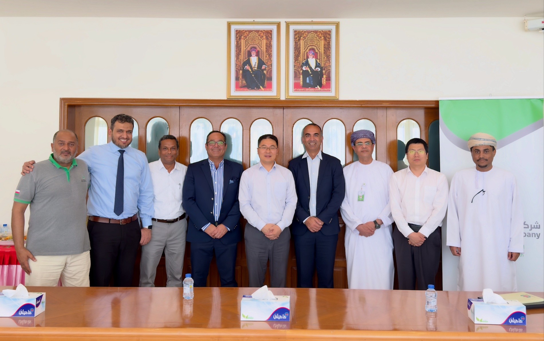 Raysut Cement Company Receives Sinoma Overseas Delegation at Salalah Plant