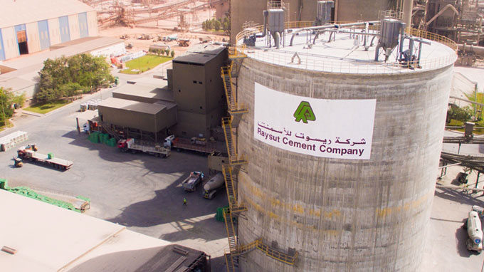 RCC launching one of the largest Cement Silos in the region.